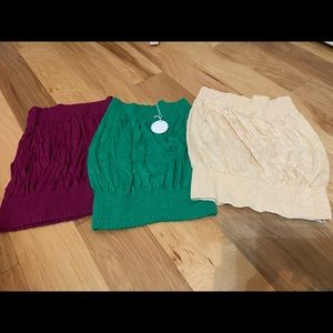 Tube tops tees so soft!